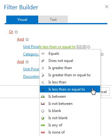 aspxgridview filter programmatically.